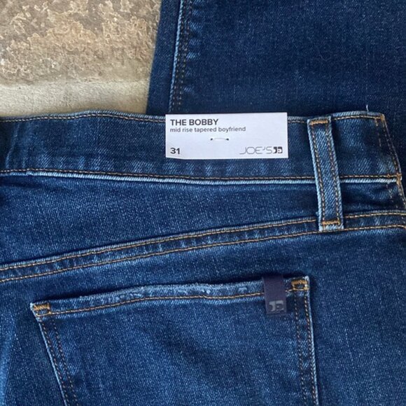 JOE’S The Bobby mid rise boyfriend 31 / 12 maternity jeans - Picture 3 of 6